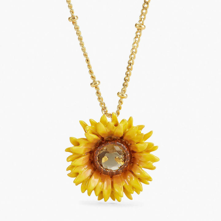 Sunflower Pendant Necklace | APLF3031 - Les Nereides