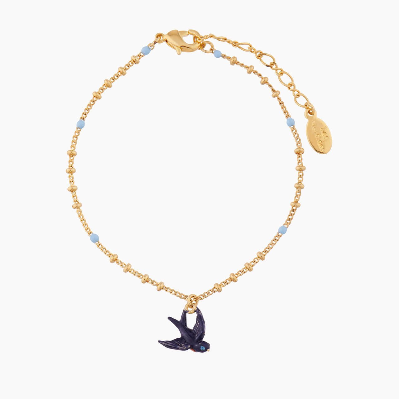 Swallow Charms Bracelet | AMSO2071 - Les Nereides