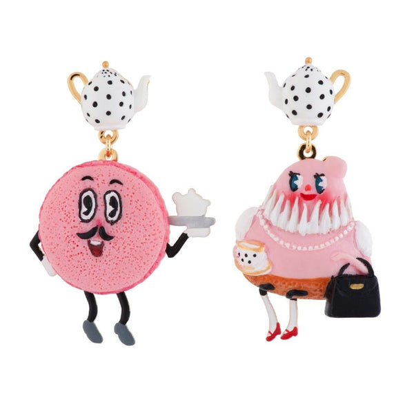 Tea Time Palace Earrings | AGTP1081 - Les Nereides