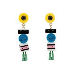 Theé Candy Store 3 Heads Liquorice Monster Earrings | ADCS1081 - Les Nereides