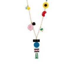 Theé Candy Store 3 Heads Liquorice Monster W/Multi Éléments Necklace | ADCS3141 - Les Nereides