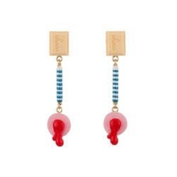 Theé Candy Store White Chocolate And Juicy Gum Earrings | ADCS1041 - Les Nereides