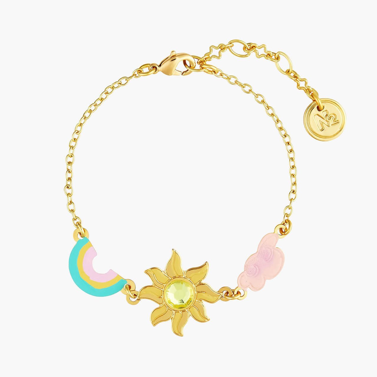 Theé Toto & Dorothy Cloud, Sun And Rainbow Thin Bracelet | ANOZ2021 - Les Nereides