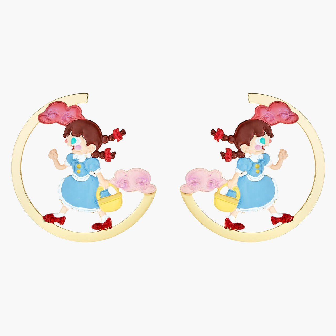 Theé Toto & Dorothy Dorothy Asymmetrical Earrings | ANOZ1031 - Les Nereides