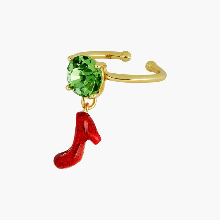 Theé Toto & Dorothy Faceted Crystal And Shoe Adjustable Rings | ANOZ6041 - Les Nereides