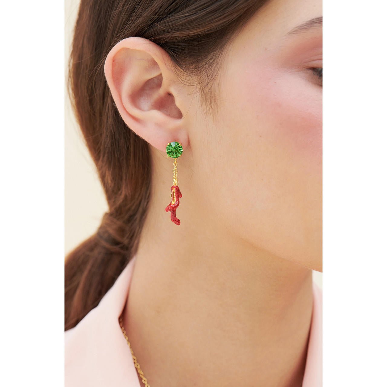 Theé Toto & Dorothy Shoe Earrings | ANOZ113C/1 - Les Nereides