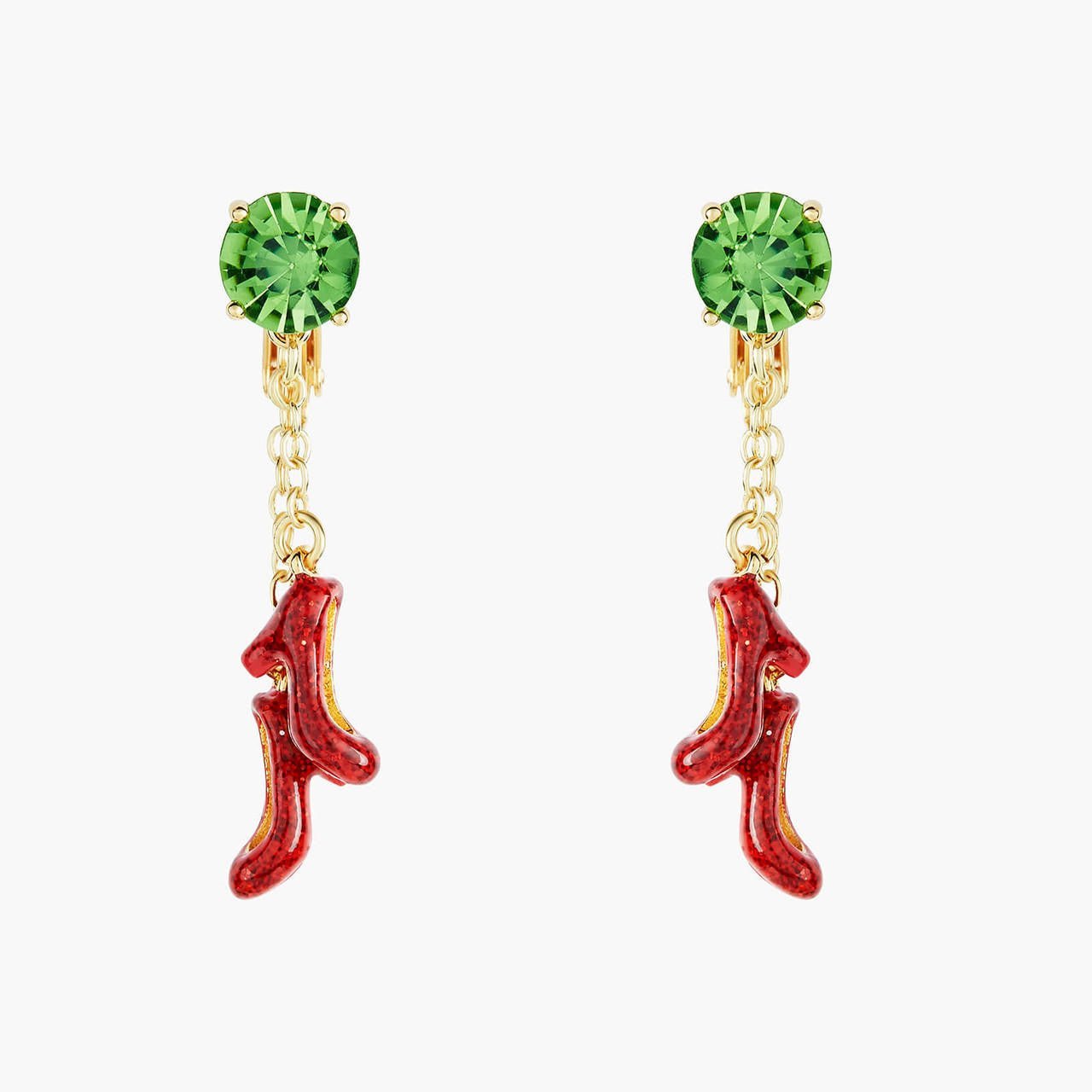 Theé Toto & Dorothy Shoe Earrings | ANOZ113C/1 - Les Nereides
