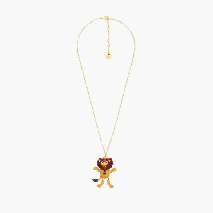 Theé Toto & Dorothy Theé Cowardly Lion Pendant Necklace | ANOZ3031 - Les Nereides