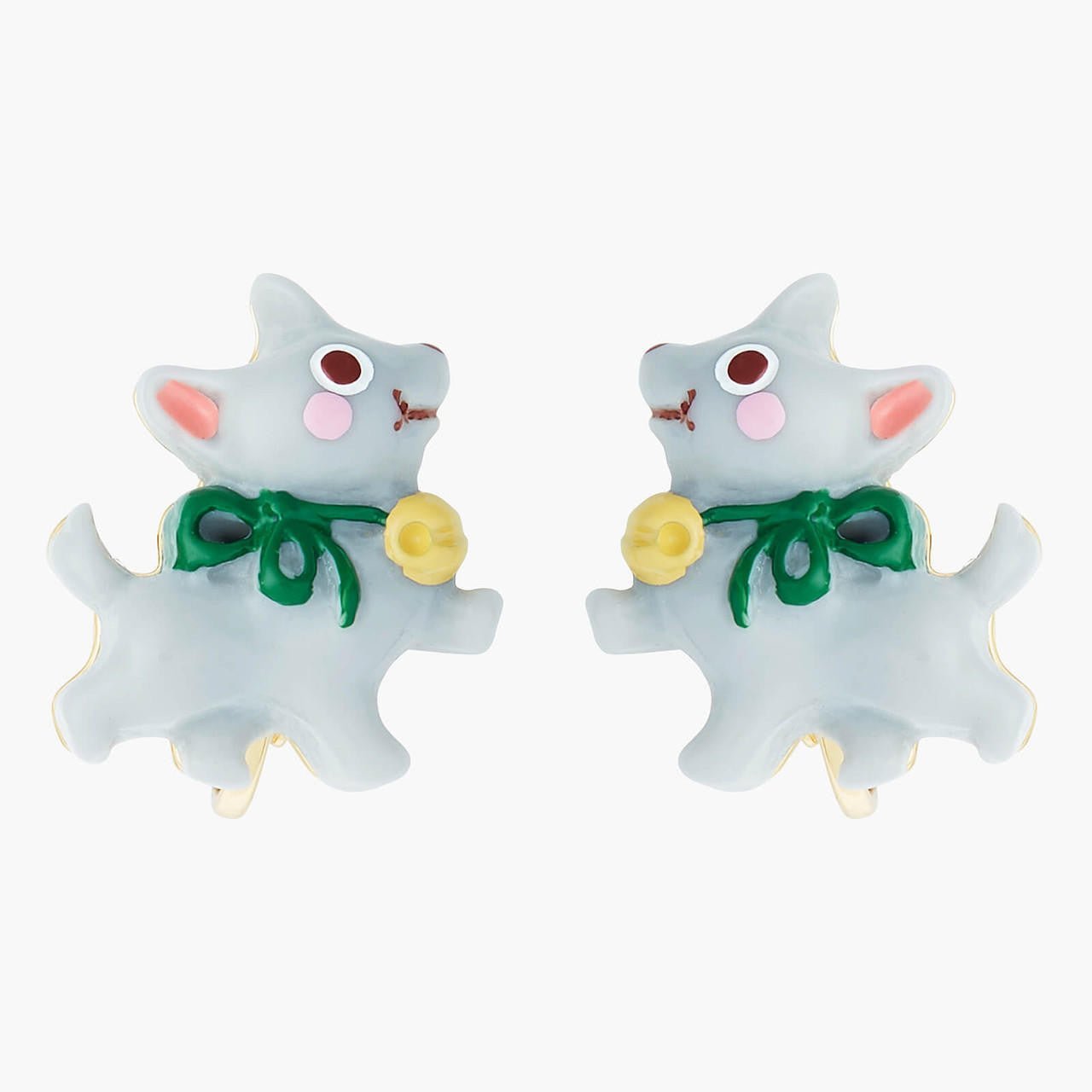 Theé Toto & Dorothy Toto Theé Dog Earrings | ANOZ105C/1 - Les Nereides