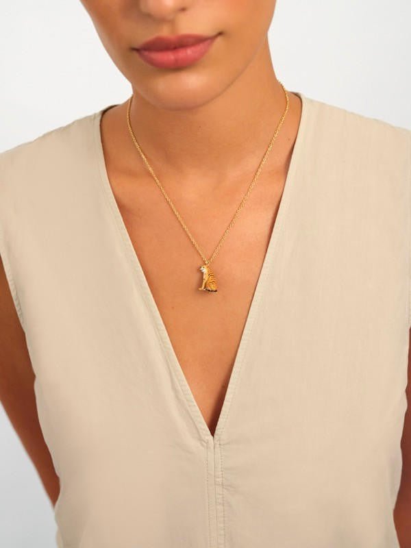 Tiger Lunar New Year Fine Necklace | APTI3011 - Les Nereides
