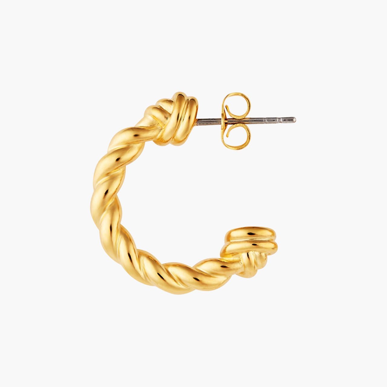 Twisted Hoop Earring | AOMI1011 - Les Nereides