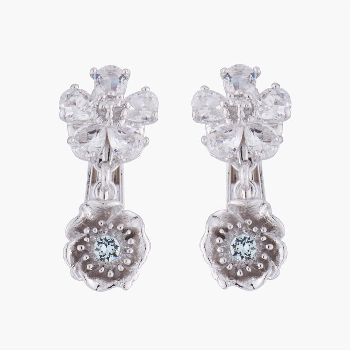 Two Bright Flowers Earrings | AKJV1062 - Les Nereides