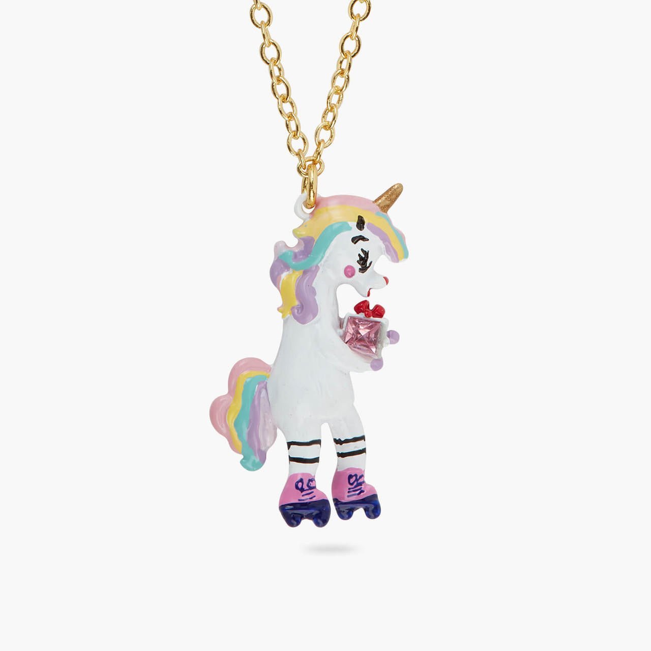 Unicorn pendant necklace | AQPP3031 - Les Nereides