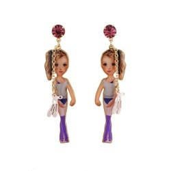 Urban Sports Ballet Dancer Earrings | ACUS1061 - Les Nereides