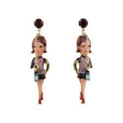 Urban Sports Jogger Girl Earrings | ACUS1031 - Les Nereides
