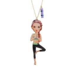 Urban Sports Yoga Girl Necklace | ACUS3021 - Les Nereides