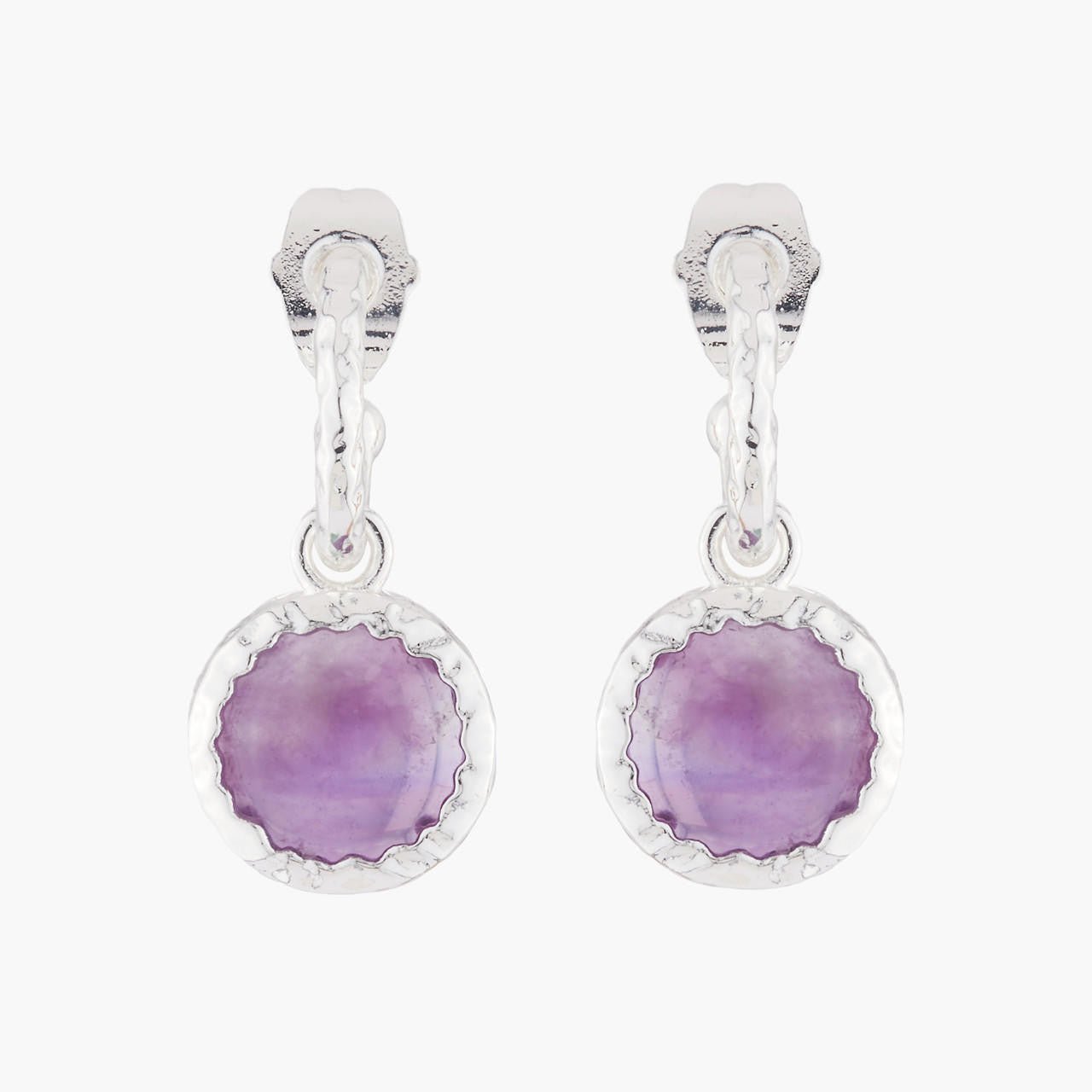 Violet Amethyst Earrings | AKBC104 - Les Nereides