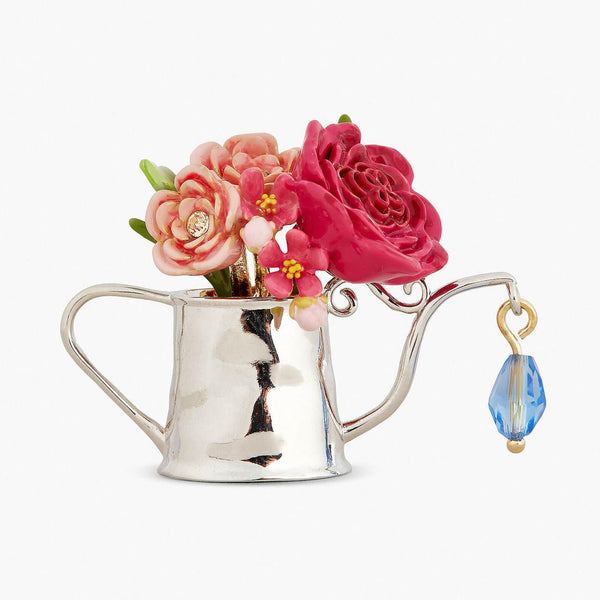 Watering Can And Flower Brooch | APIP5011 - Les Nereides