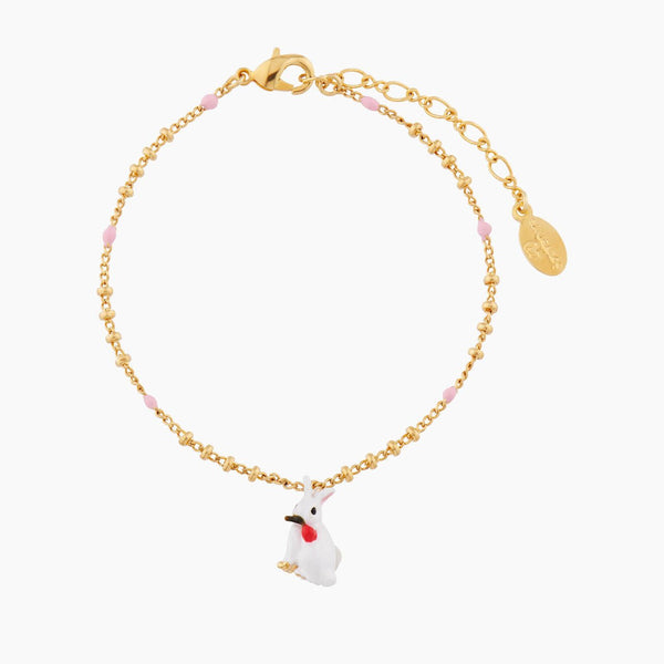 White Rabbit Charms Bracelet | AMSO2121 - Les Nereides