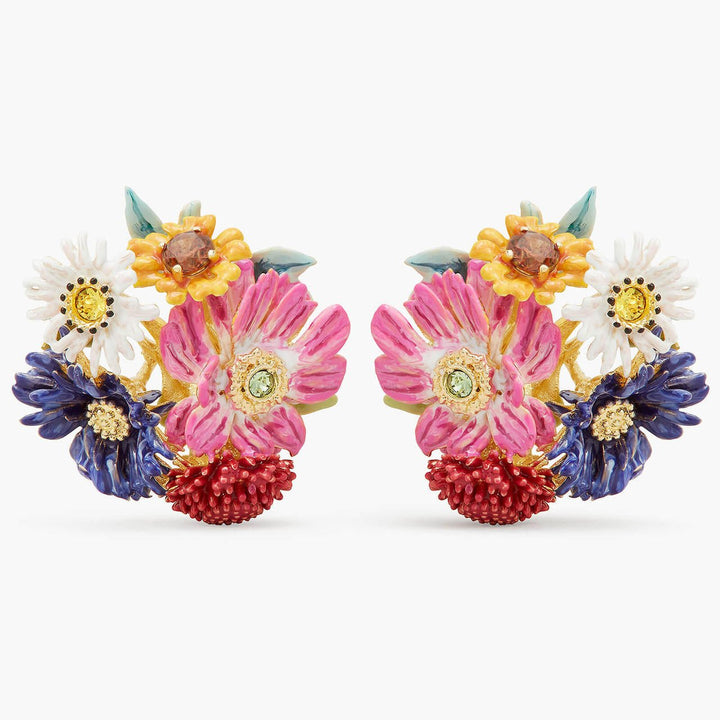 Wild Flower Bouquet Earrings | APPO1021 - Les Nereides