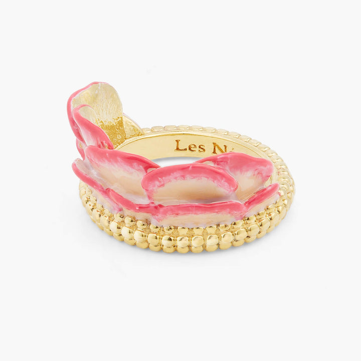 Wild rose petal ring | ASRF6021 - Les Nereides