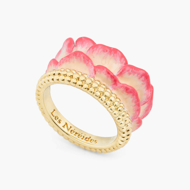 Wild rose petal ring | ASRF6021 - Les Nereides