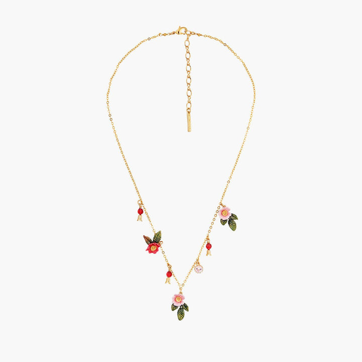 Wild Roses Thin Necklace | AMAR3071 - Les Nereides