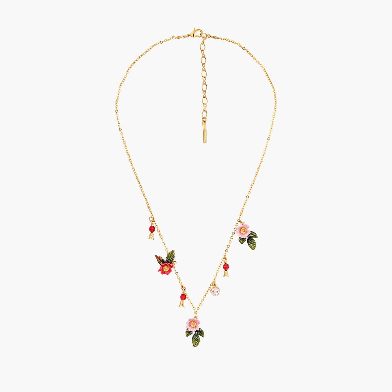 Wild Roses Thin Necklace | AMAR3071 - Les Nereides