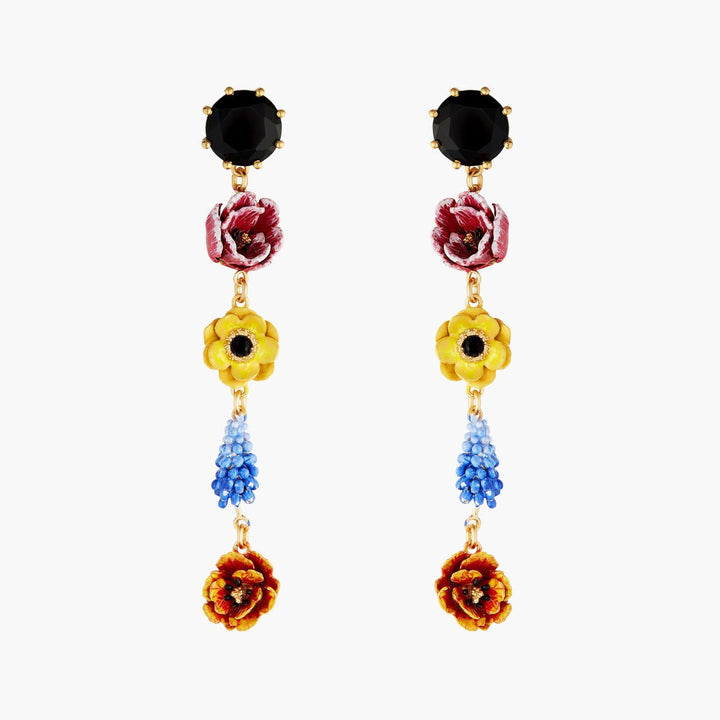 Winter Blooming Bouquet Earrings | AMBH1031 - Les Nereides