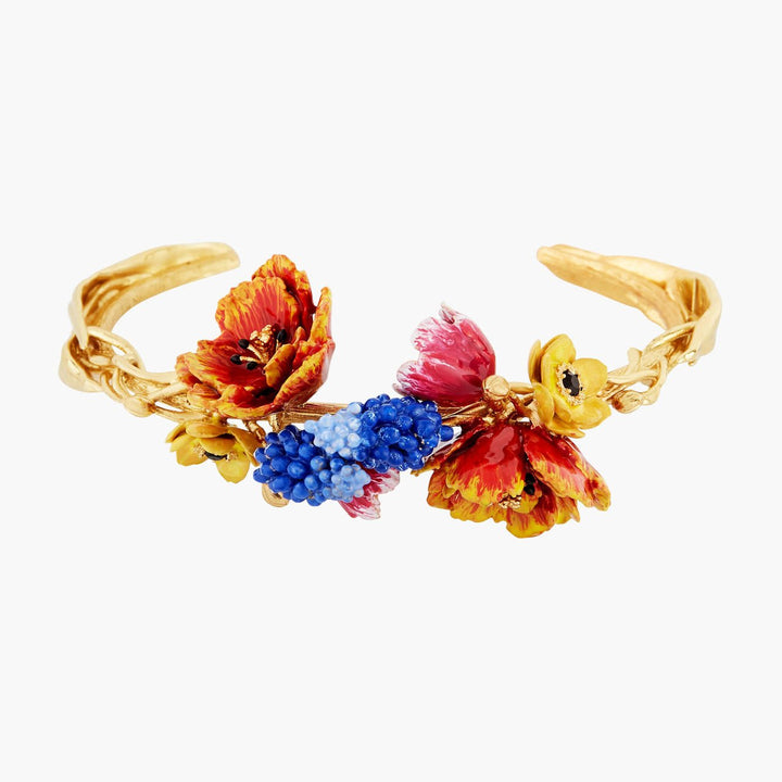 Winter Bouquet Bangle Bracelet | AMBH201/11 - Les Nereides