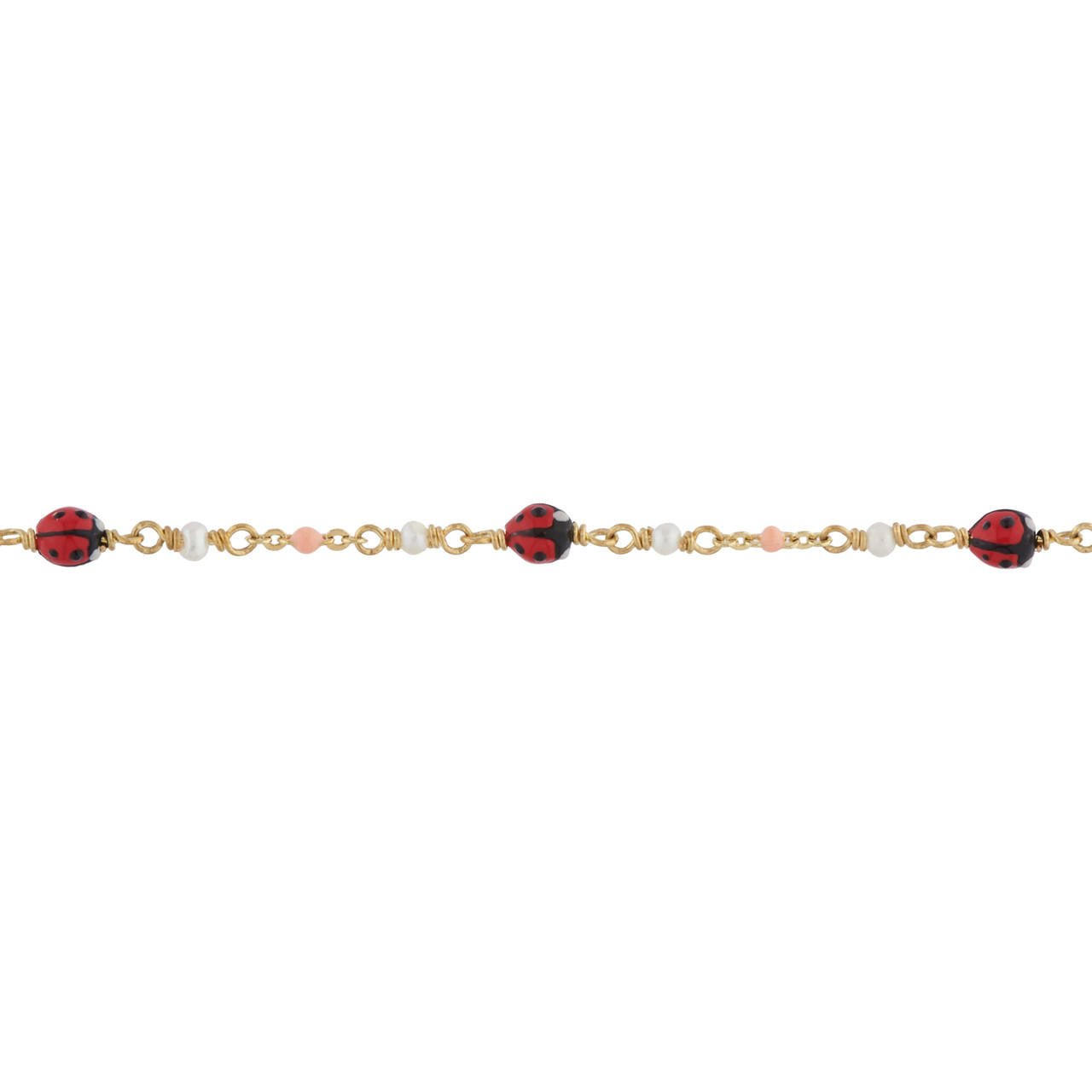 With Ladybugs And Pearls Bracelet | AIPR2011 - Les Nereides