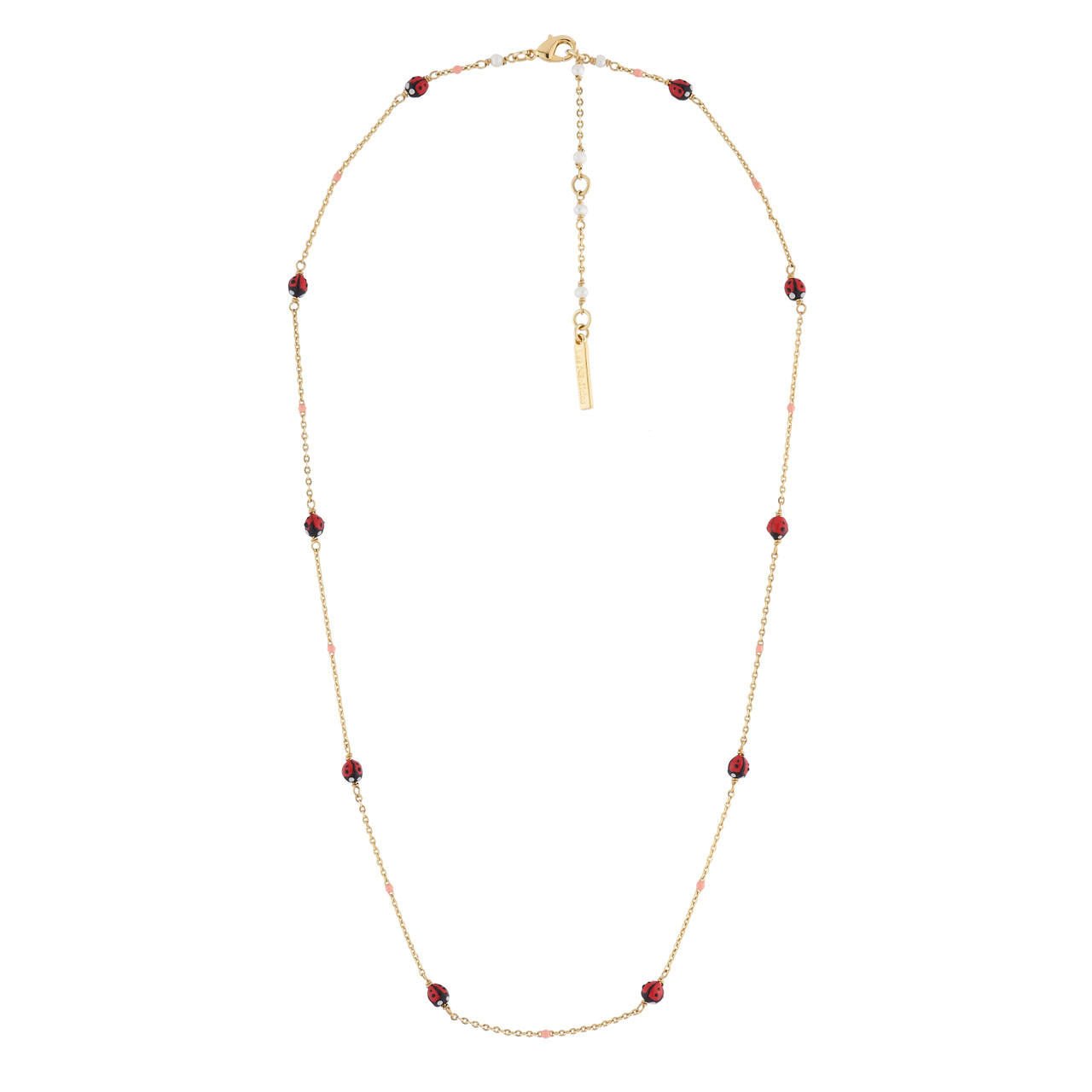 With Ladybugs Necklace | AIPR3061 - Les Nereides
