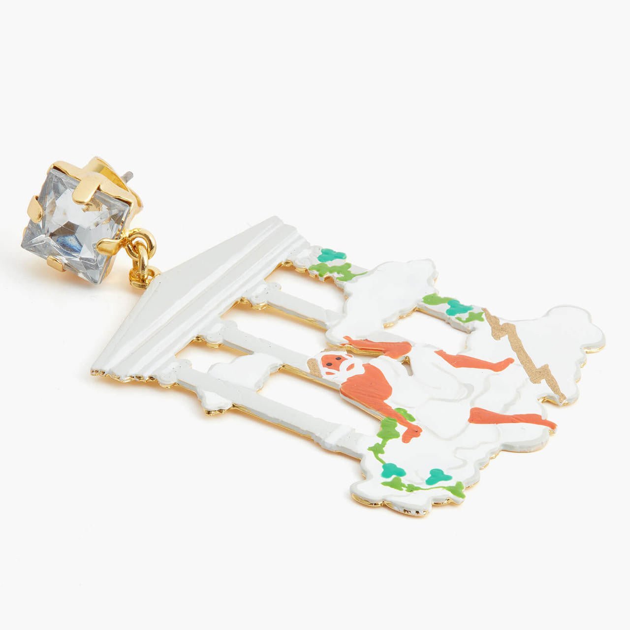 Zeus On Mount Olympus Post Earrings | appd1091 - Les Nereides